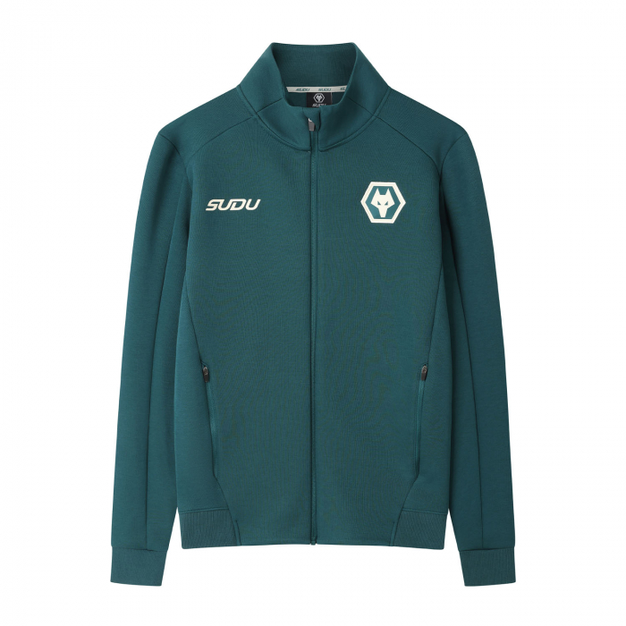 2026-27 Wolves Players Travel Jacket - Deep Teal
