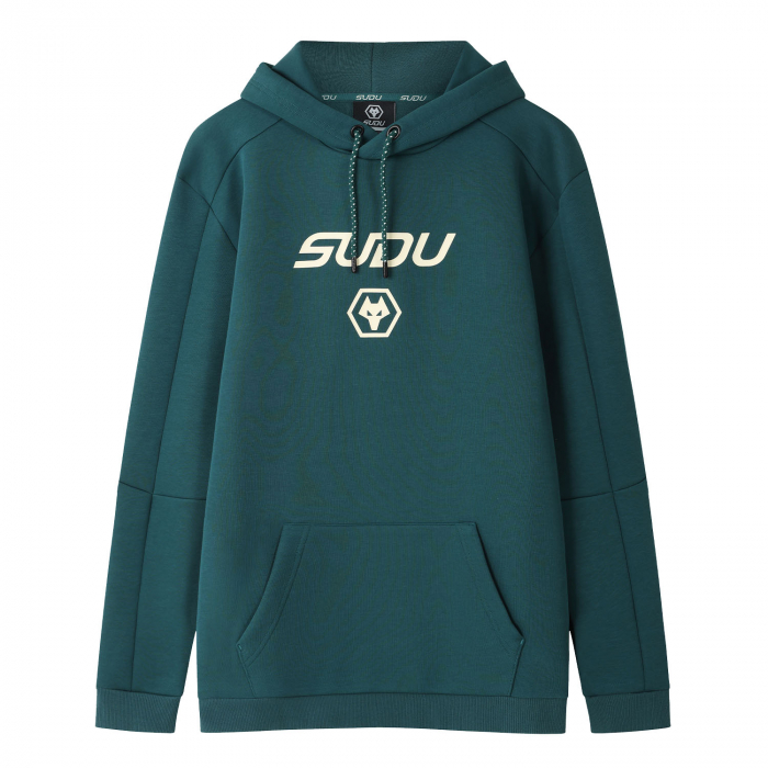 2026-27 Wolves Players Travel Hoodie - Deep Teal