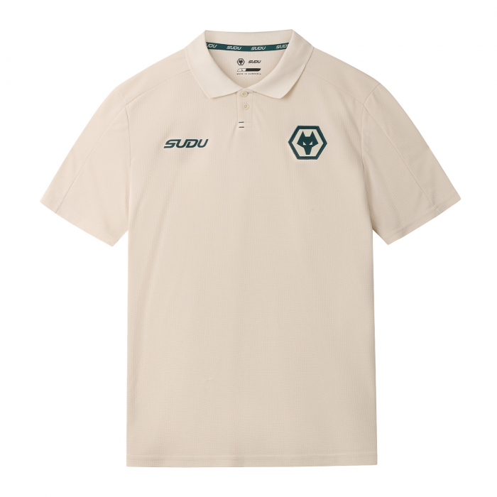 2026-27 Wolves Coaches Travel Polo - Off White