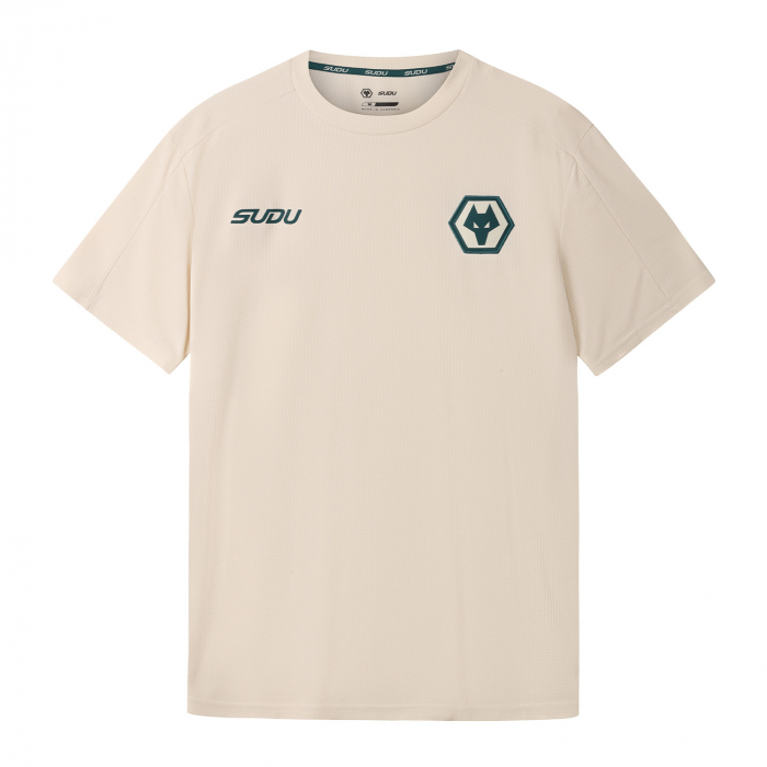 2026-27 Wolves Coaches Travel T-Shirt - Off White