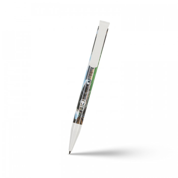 Pen featuring an image of Molineux stadium printed on it Pen featuring an image of Molineux stadium printed on it