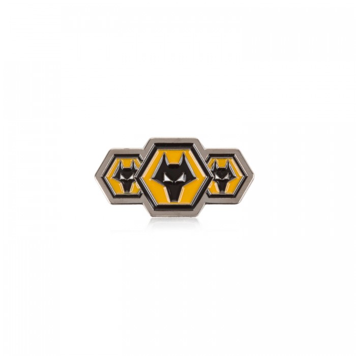 Triple wolfhead Wolves badge Triple wolfhead Wolves badge