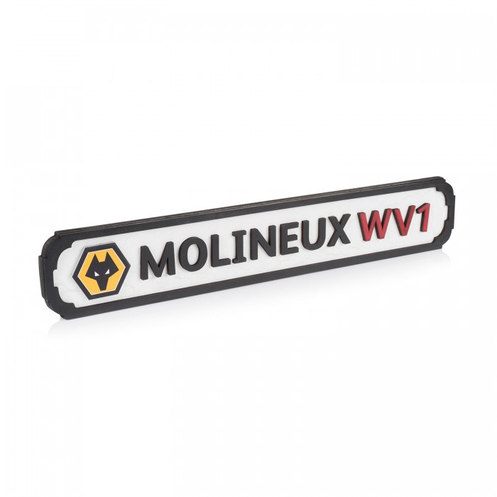 Molineux WV1 3D street sign