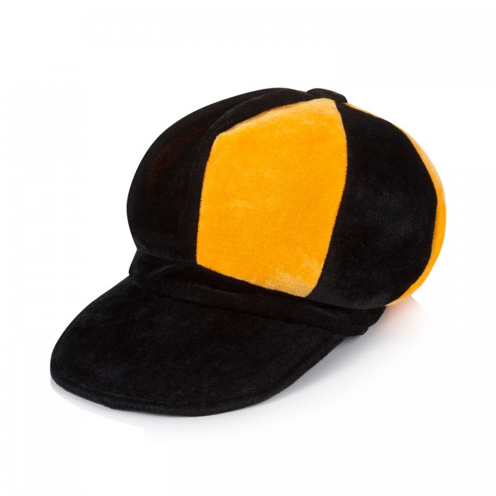 Wolves gold and black flat cap