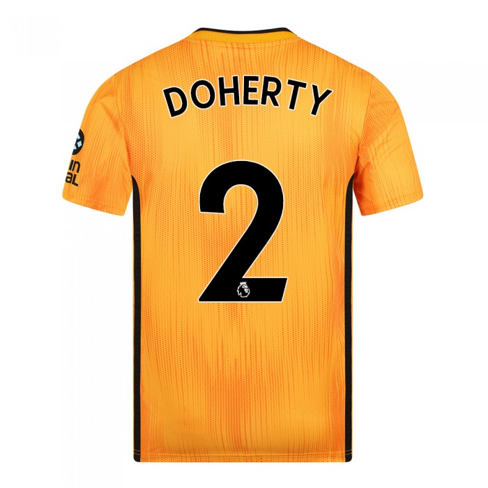 2019-20 Wolves Home Shirt - Adult 2019-20 Wolves Home Shirt - Adult