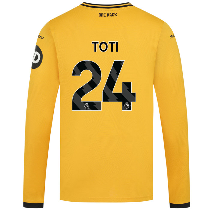 2024-25 Wolves Home Shirt - LS