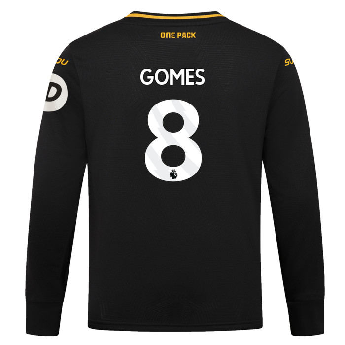 2024-25 Wolves Away Shirt - Junior - LS