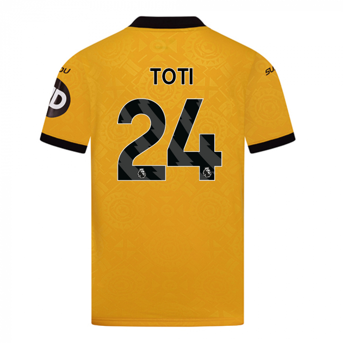 2025-26 Wolves Home Shirt - Junior
