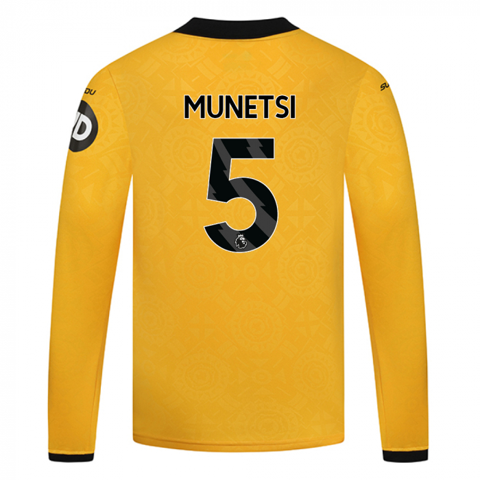 2025-26 Wolves Home Shirt - LS - Junior