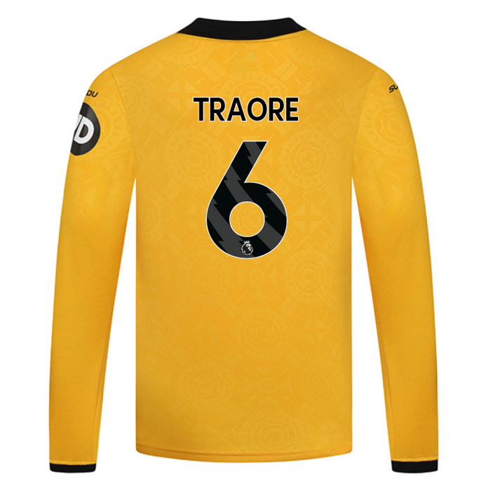 2025-26 Wolves Home Shirt - LS - Junior