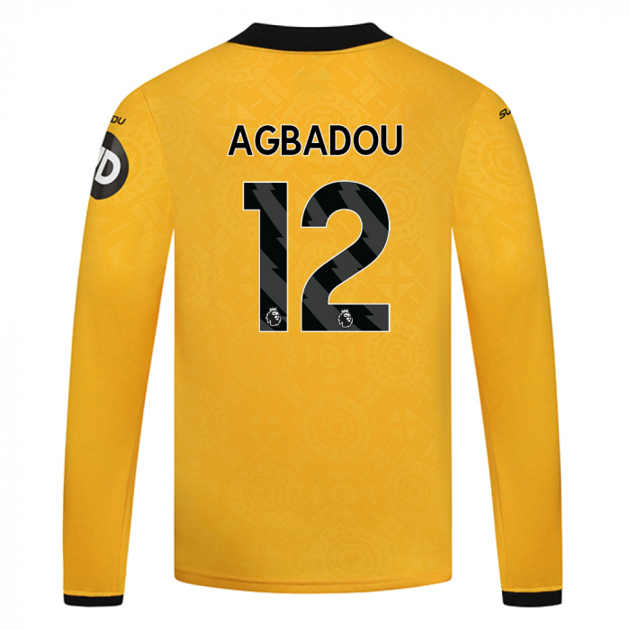 2025-26 Wolves Home Shirt - LS - Junior