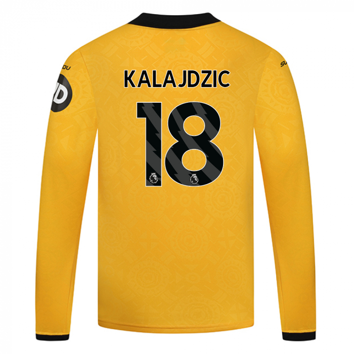 2025-26 Wolves Home Shirt - LS - Junior