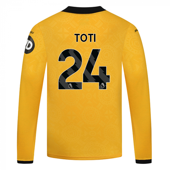 2025-26 Wolves Home Shirt - LS - Junior