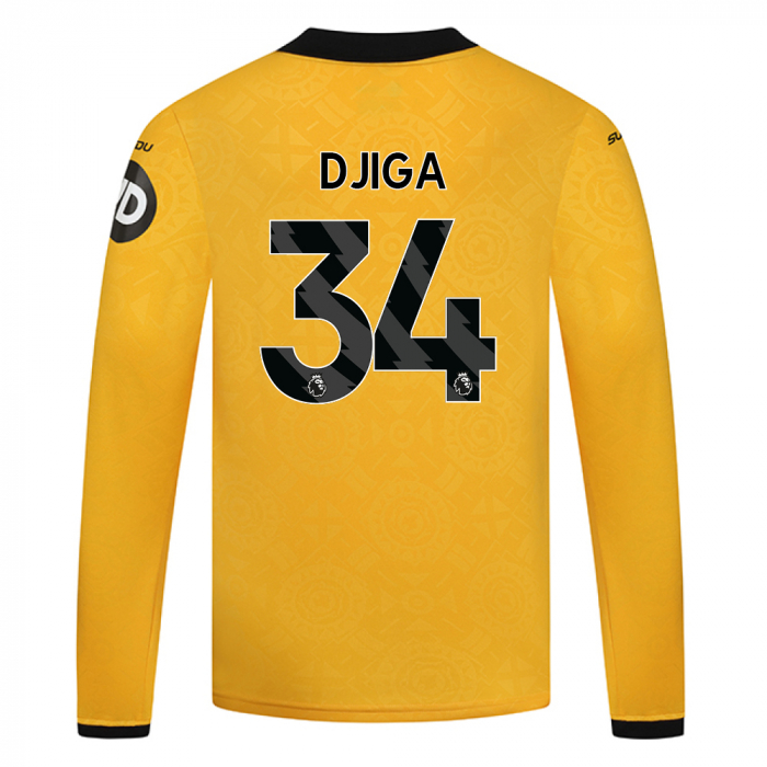 2025-26 Wolves Home Shirt - LS - Junior