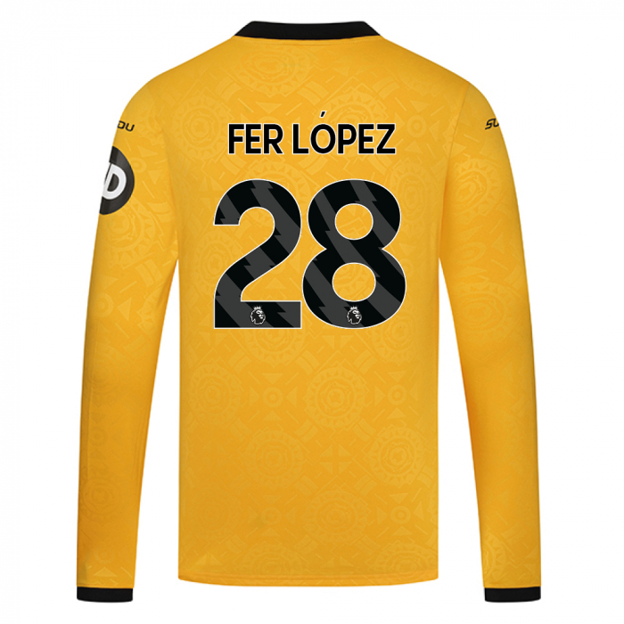 2025-26 Wolves Home Shirt - LS