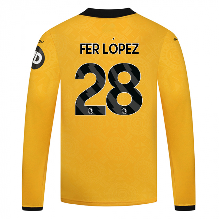 2025-26 Wolves Home Shirt - LS - Junior
