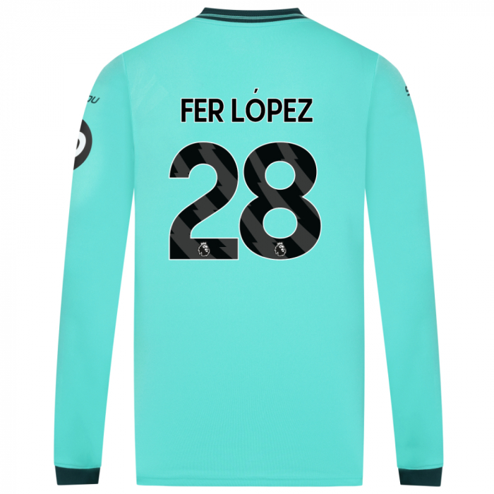 2025-26 Wolves Away Shirt - Adult - LS