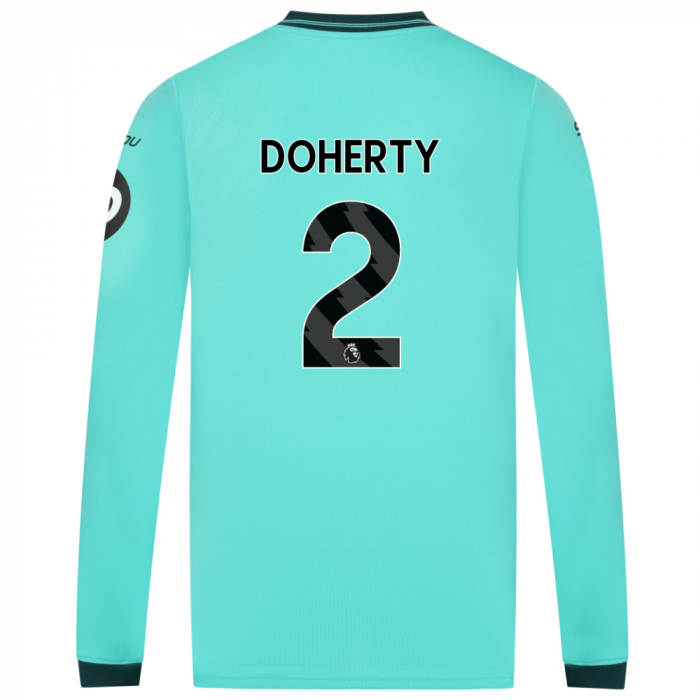 2025-26 Wolves Away Shirt - Adult - LS