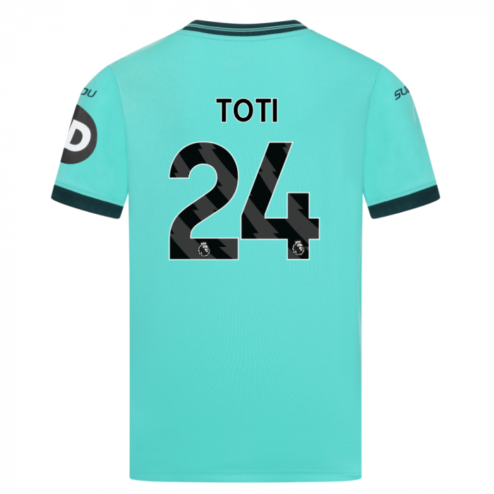 2025-26 Wolves Away Shirt - Junior