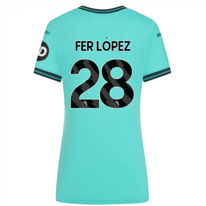 25-26 Wolves Pro Away Shirt - Womens