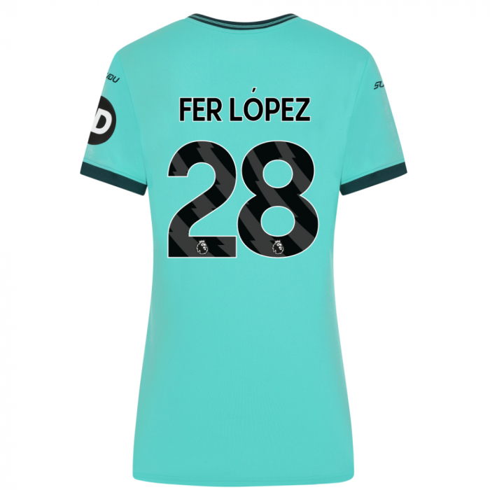 2025-26 Wolves Away Shirt - Womens
