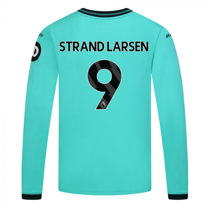 2025-26 Wolves Away Shirt - Junior - LS