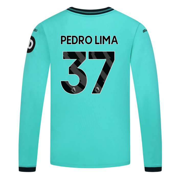 2025-26 Wolves Away Shirt - Junior - LS
