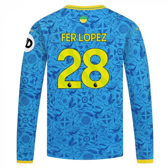 2025-26 Wolves Third Shirt - Junior - LS