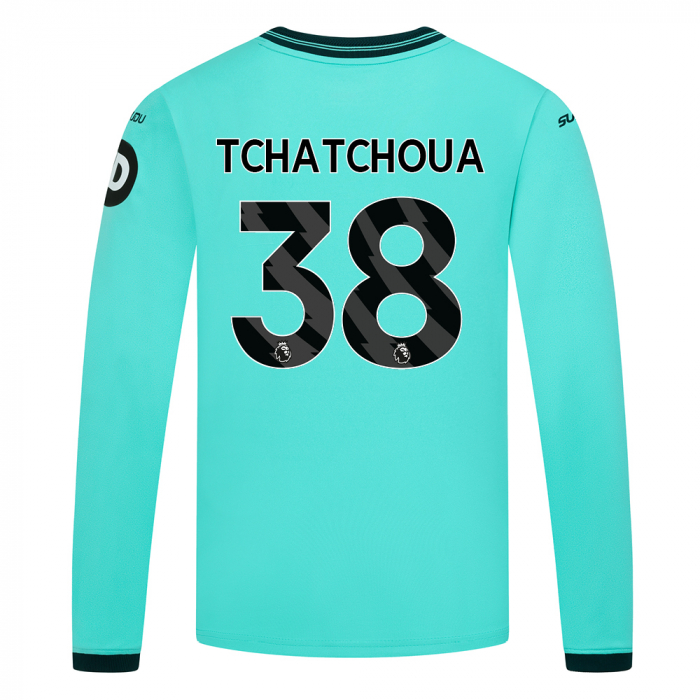 2025-26 Wolves Away Shirt - Junior - LS