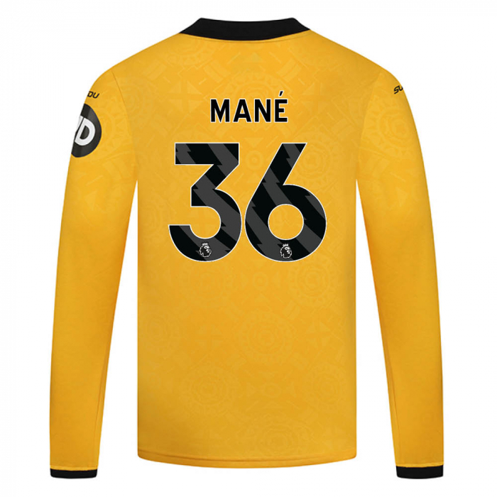 2025-26 Wolves Home Shirt - LS - Junior