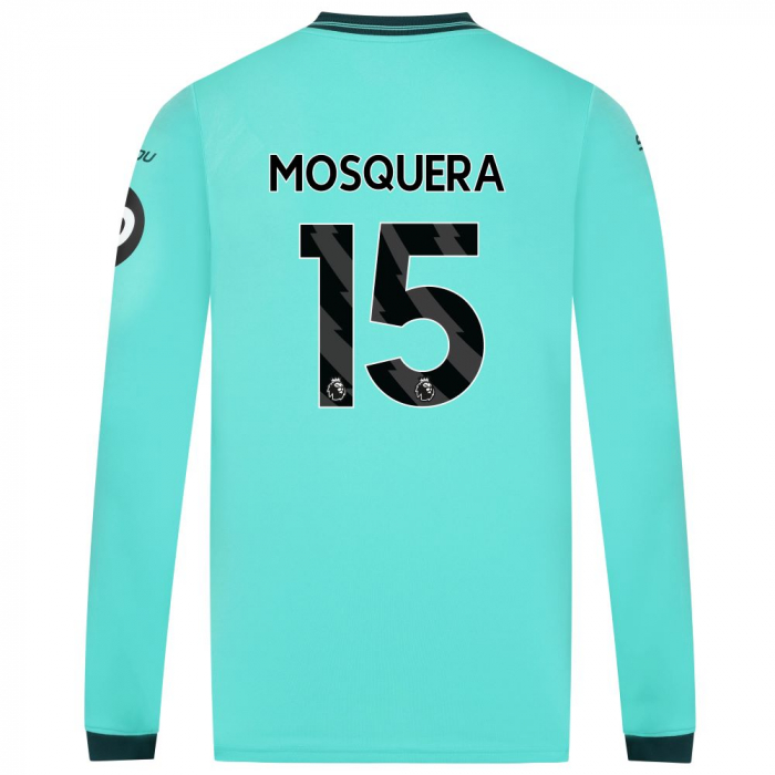 2025-26 Wolves Away Shirt - Junior - LS