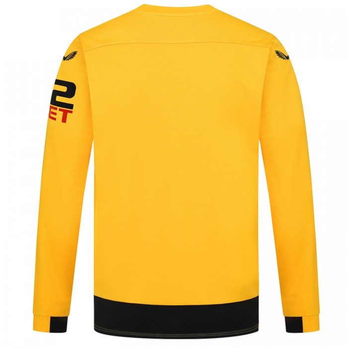 2022-23 Wolves Home Shirt - Long Sleeve - Adult